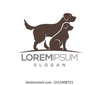 pet love, dog and cat, fur, happy, illustration, kitten, kitty, logo, love, paw, pet, puppy, shop, sitting, small, vector, veterinarian, veterinary, pet logo, pet care