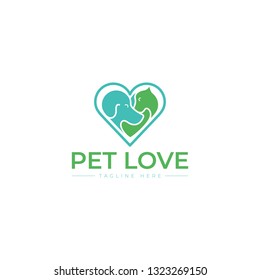 pet love logo design