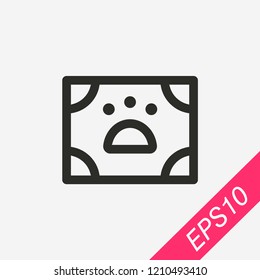 Pet mat icon isolated on background. Mat symbol modern, simple, vector, icon for website design, mobile app, ui. Vector Illustration