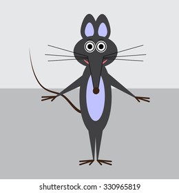  Pet mouse flat icon 