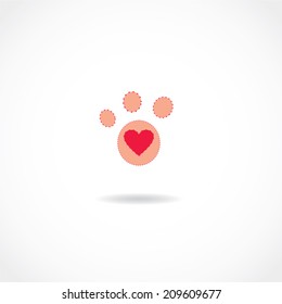 pet paw icon