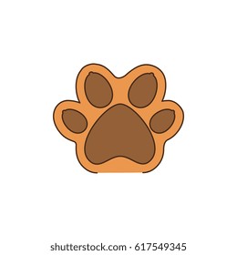 Icono de pintura de mascota