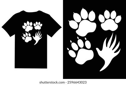 Pet Paws Special T-shirt Design
