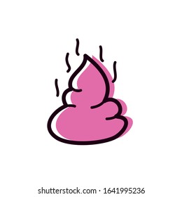 pet poop image isolated icon vector illustration design
