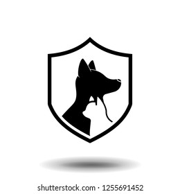 Pet Protection icon vector