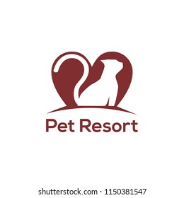 pet resort logo