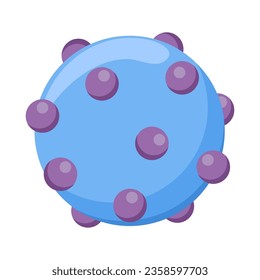 vector de bola de juguete de goma de mascota aislado