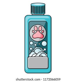 Pet Shampoo Bottle Icon