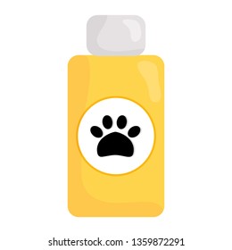 pet shampoo bottle icon