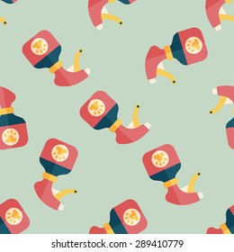 Pet shampoo flat icon,eps10 seamless pattern background