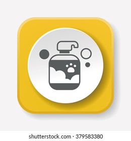 pet shampoo icon