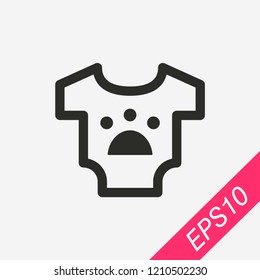 Pet shirt icon isolated on background. Clothes shirt symbol modern, simple, vector, icon for website design, mobile app, ui. Vector Illustration
