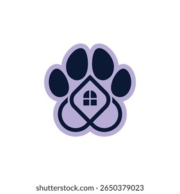 pet shop abstract logo modern style