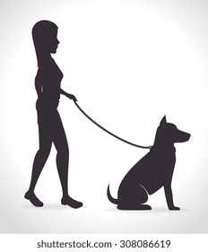 Pet shop design, vector illustration eps 10.