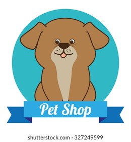 pet shop design, vector illustration eps10 graphic 