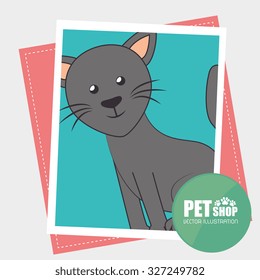 pet shop design, vector illustration eps10 graphic 