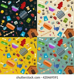 Pet shop, dog goods and supplies, store products for care