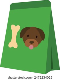 Pet Shop Element. Vector Illustration
