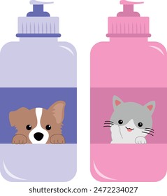 Pet Shop Element. Vector Illustration