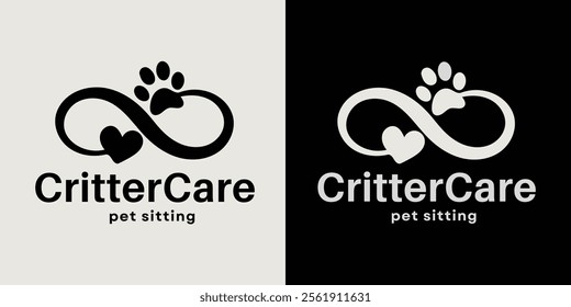 Pet shop ,food and accessories logo design with using dog and cat icon vector template