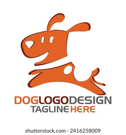 Pet Shop Fun Jumping Dog Logo design like our site