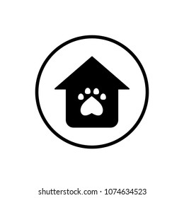 pet shop icon design trendy