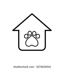 pet shop icon design trendy