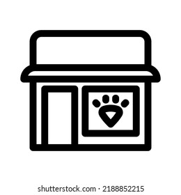 pet shop icon or logo isolated sign symbol vector illustration - high quality black style vector icons
