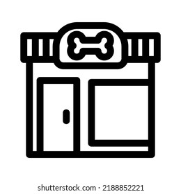 pet shop icon or logo isolated sign symbol vector illustration - high quality black style vector icons
