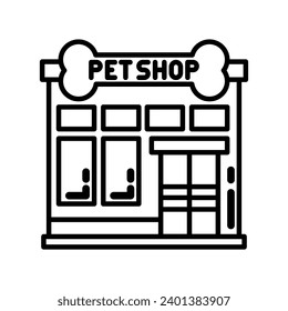 Pet Shop icon in vector. Illustration