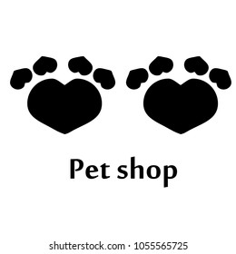 pet shop icon - vector illustrator