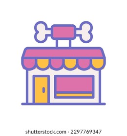 pet shop icon for your website design, logo, app, UI.
