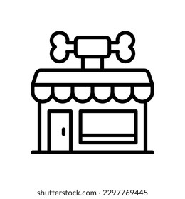 pet shop icon for your website design, logo, app, UI.