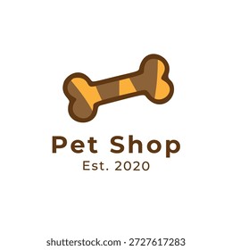 Pet Shop Logo - Cute Bone Design for Animal Lovers and Pet Businesses