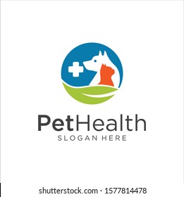 Pet Shop Logo . Pet logo design . Dog cat logo . Animal Pet Care Logo,Pet House,Vet , Store , Pet Health 