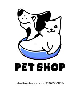 Pet Shop Logo Design Inspirationdesign Element Stock Vector (Royalty ...