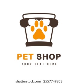 Pet Shop Logo Design Template	