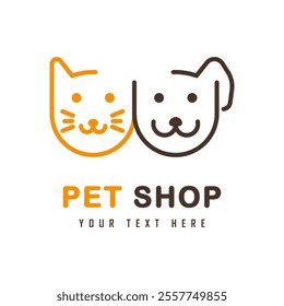 Pet Shop Logo Design Template	