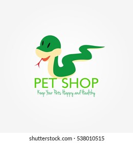 Pet Shop Logo Design Template. Vector Illustration