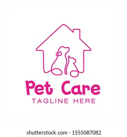 Pet Shop Logo Design Vector Icon