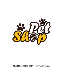 Pet Shop Logo Design Vector