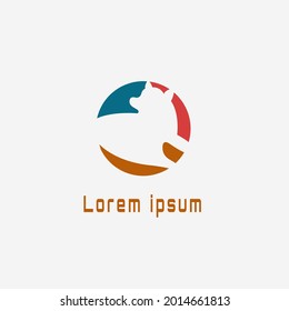 Logo des Päpstlichen Ladens oder Logo des Futtermittelgeschäfts
