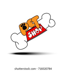 Pet Shop Logo Icon Template Vector Design.