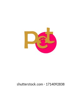 Pet shop logo icon vector design