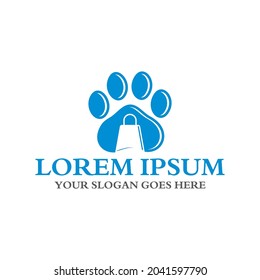 pet shop logo , pets care logo