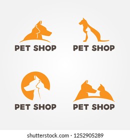 Pet Shop Logo Set
