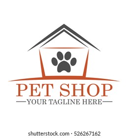 Pet Shop Logo Template Design