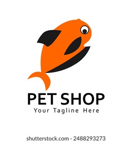 Ilustración de Arte vectorial de logotipo de tienda de mascotas