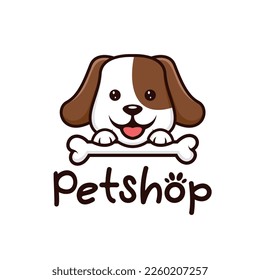 Pet Shop Logo Vector Design Template