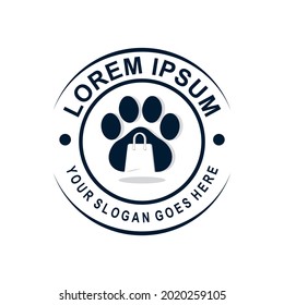 logotipo de tienda de mascotas, logotipo veterinario